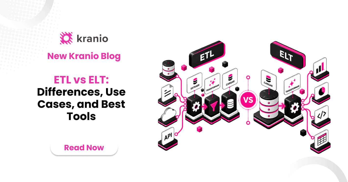 ETL vs ELT: Differences, Use Cases, and Best Tools